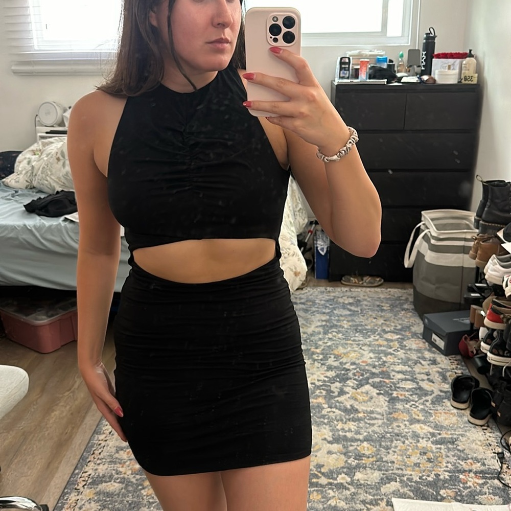 TIGERMIST mini black dress size L